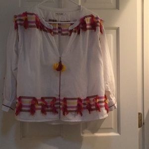 Roller Rabbit fringed top. Excellent condition.
